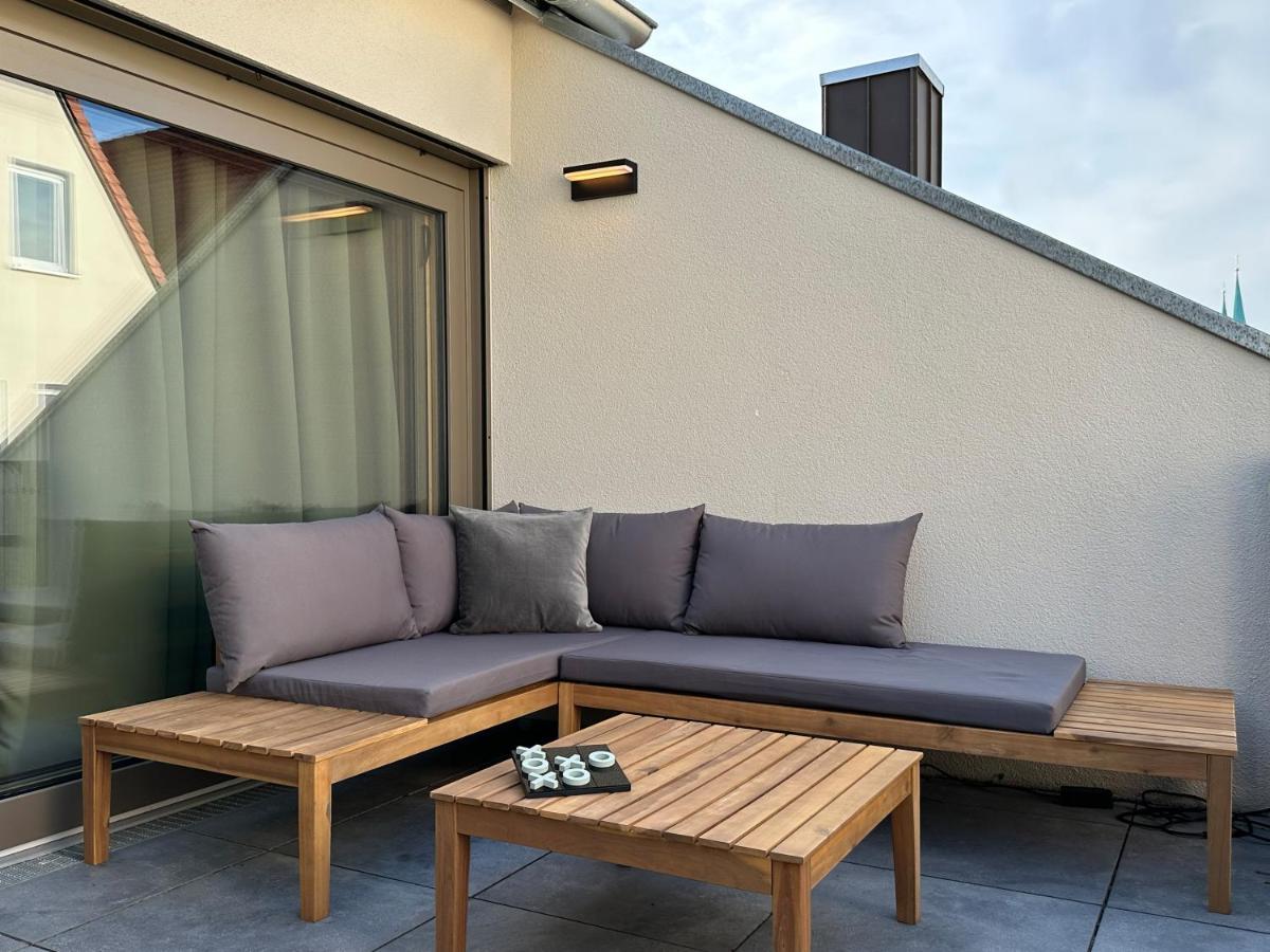 Apartment Truly - Direkt Am Rathausplatz, Dachterrasse Mit Blick Auf Perlachturm, Garage, Fahrstuhl *