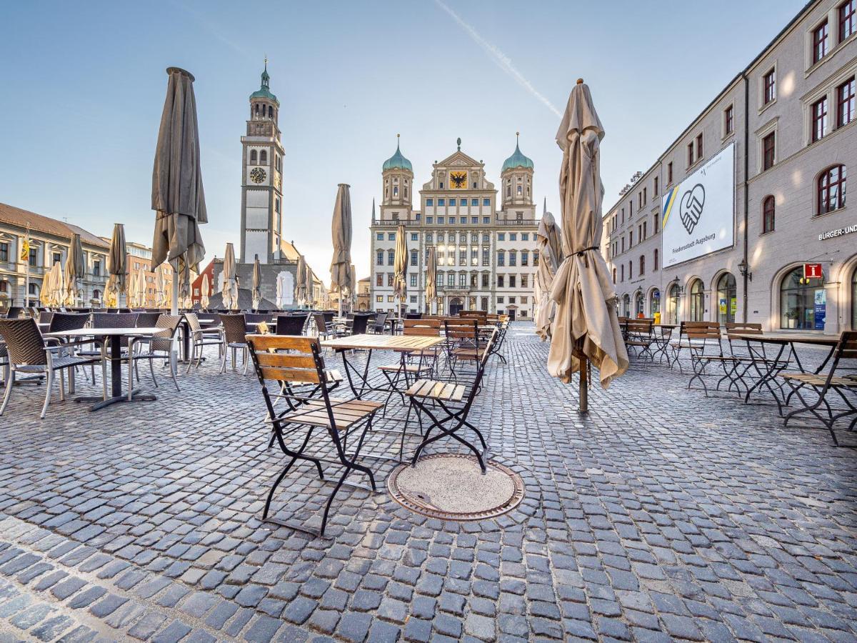 Truly - Direkt Am Rathausplatz, Dachterrasse Mit Blick Auf Perlachturm, Garage, Fahrstuhl